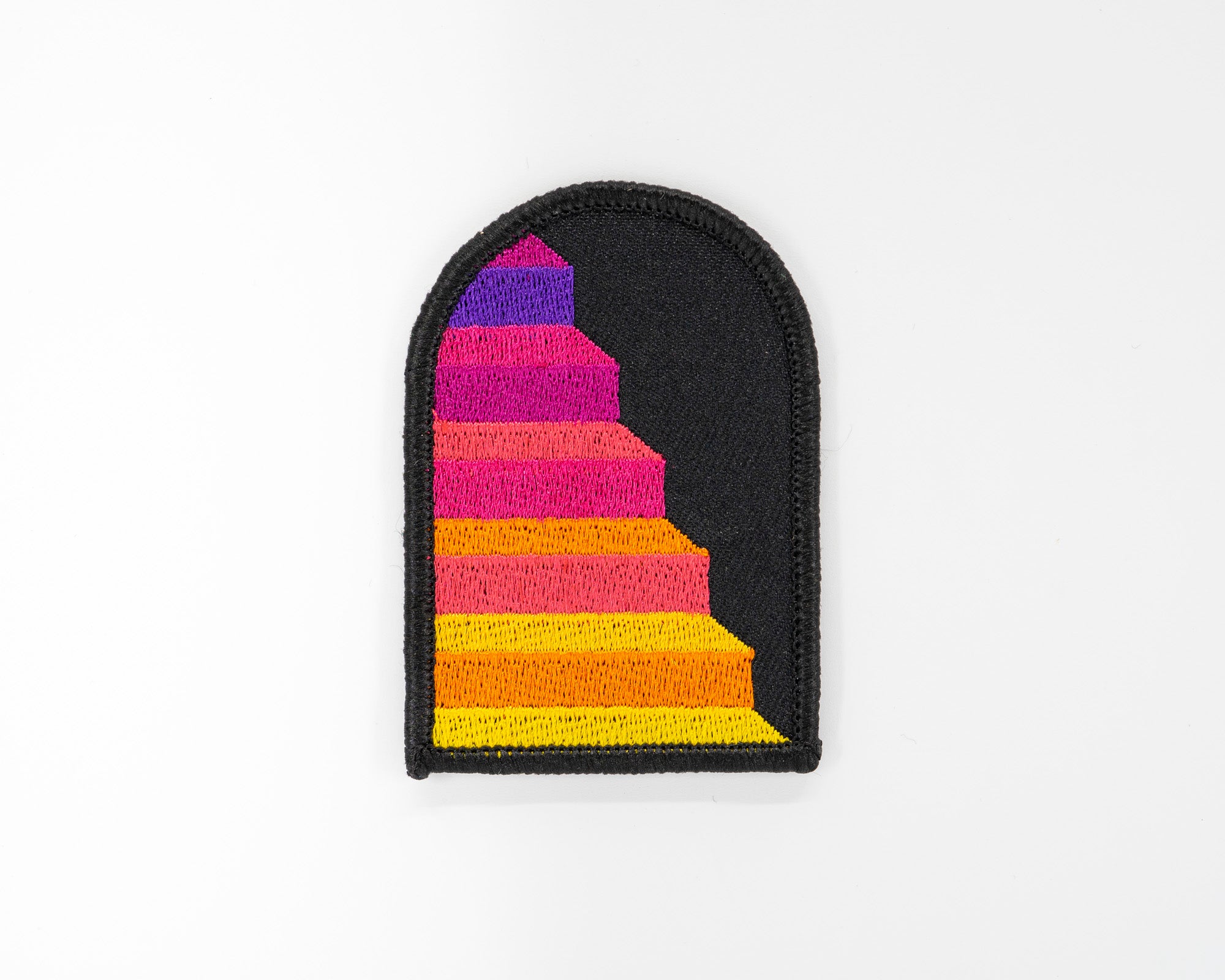 Classic Stairs Embroidered Patch
