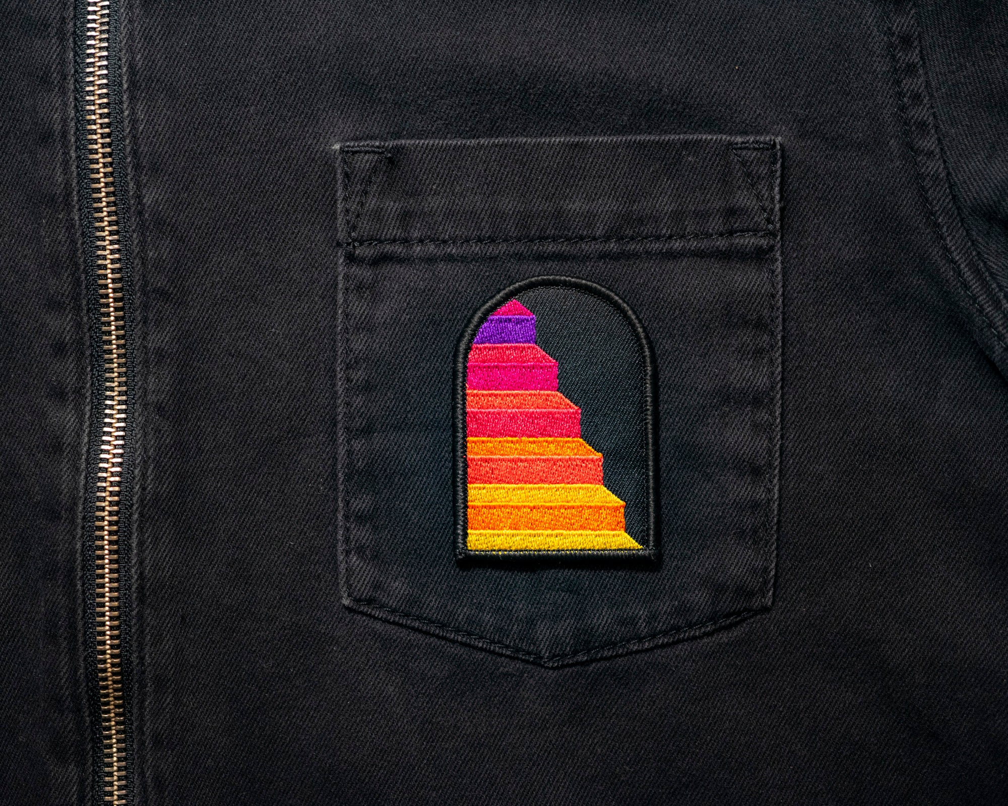Beck Patch Classic Stairs Embroidered Patch – Dillon Beck