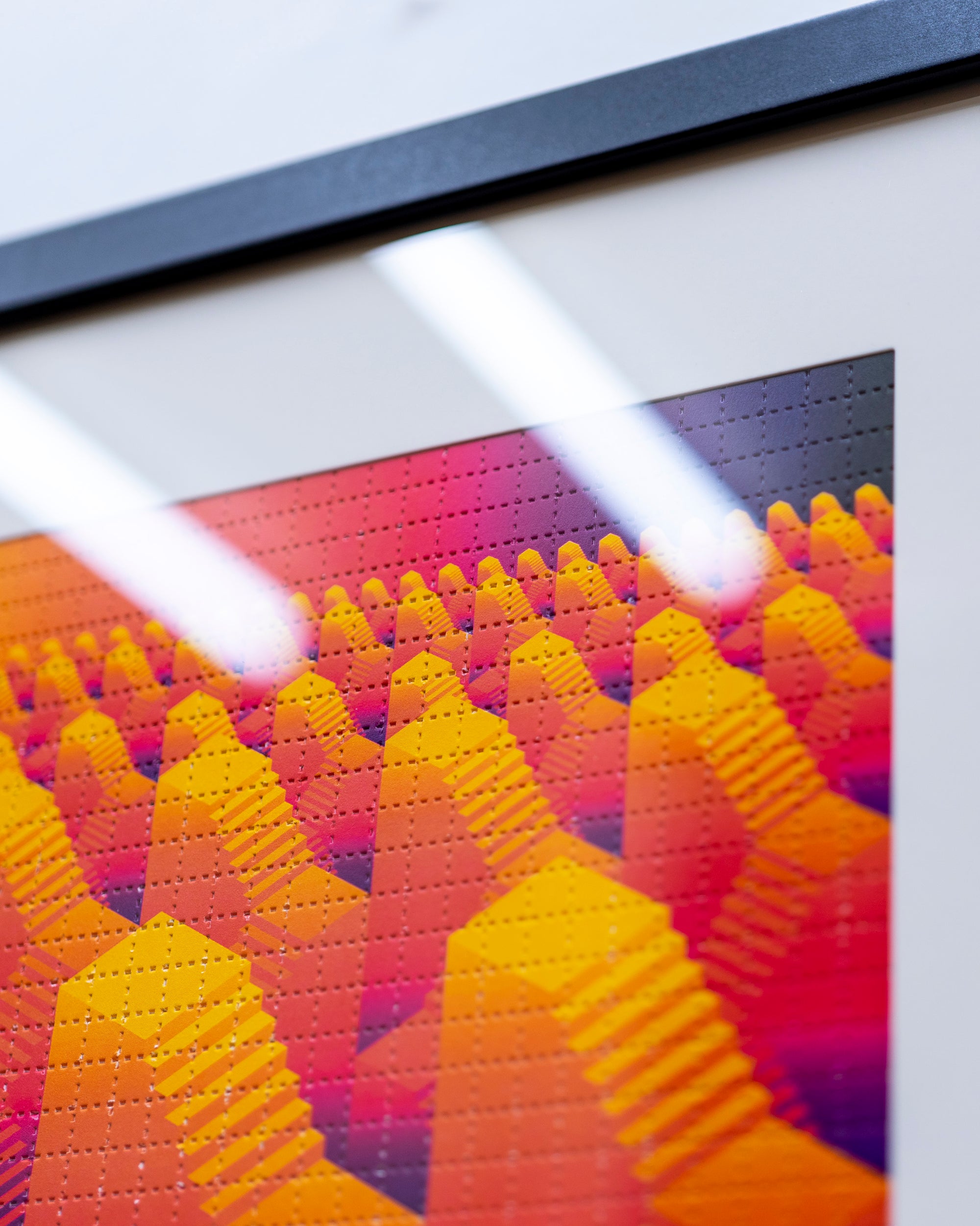 Elated Escalation Blotter Print