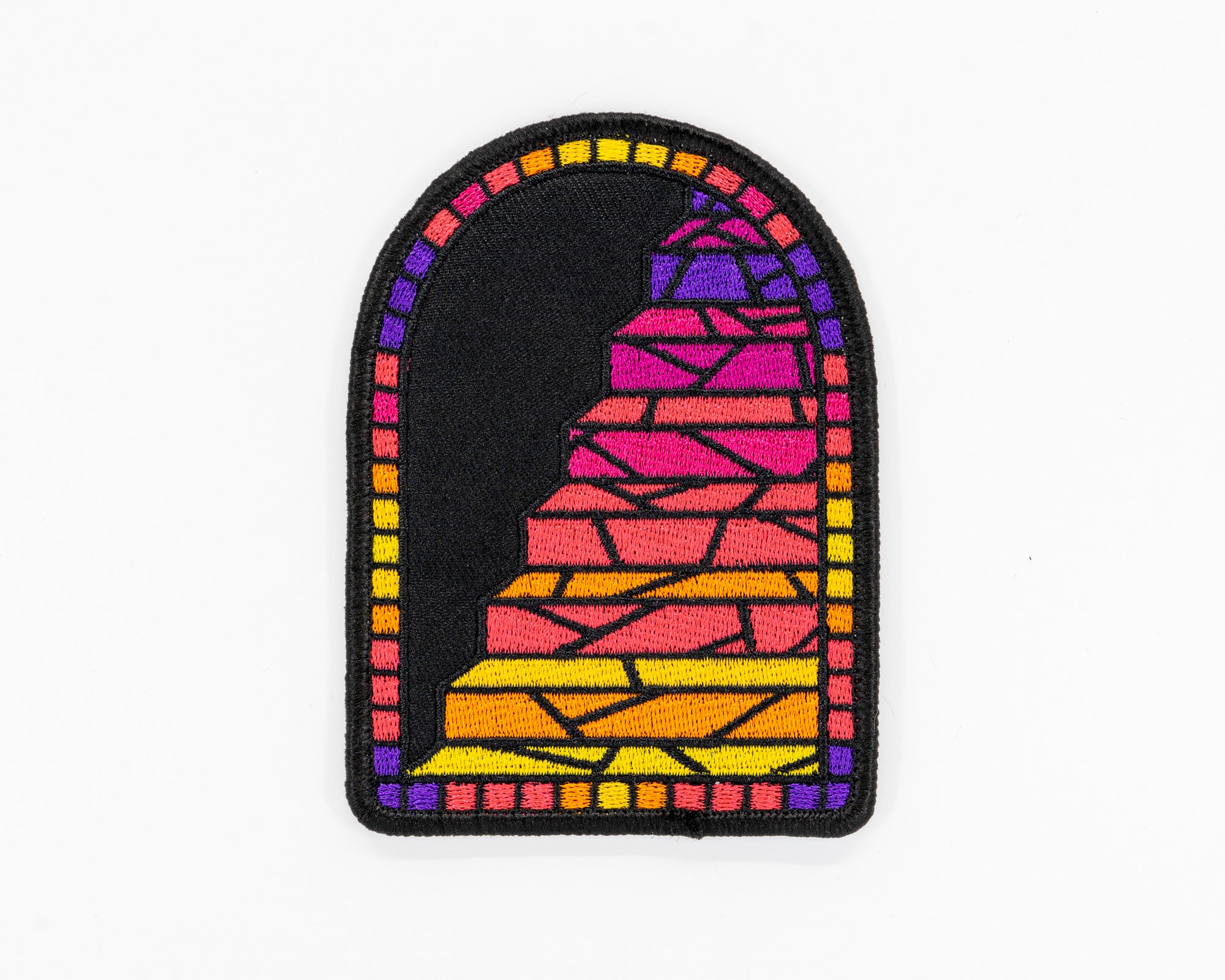 Glass Stairs Embroidered Patch