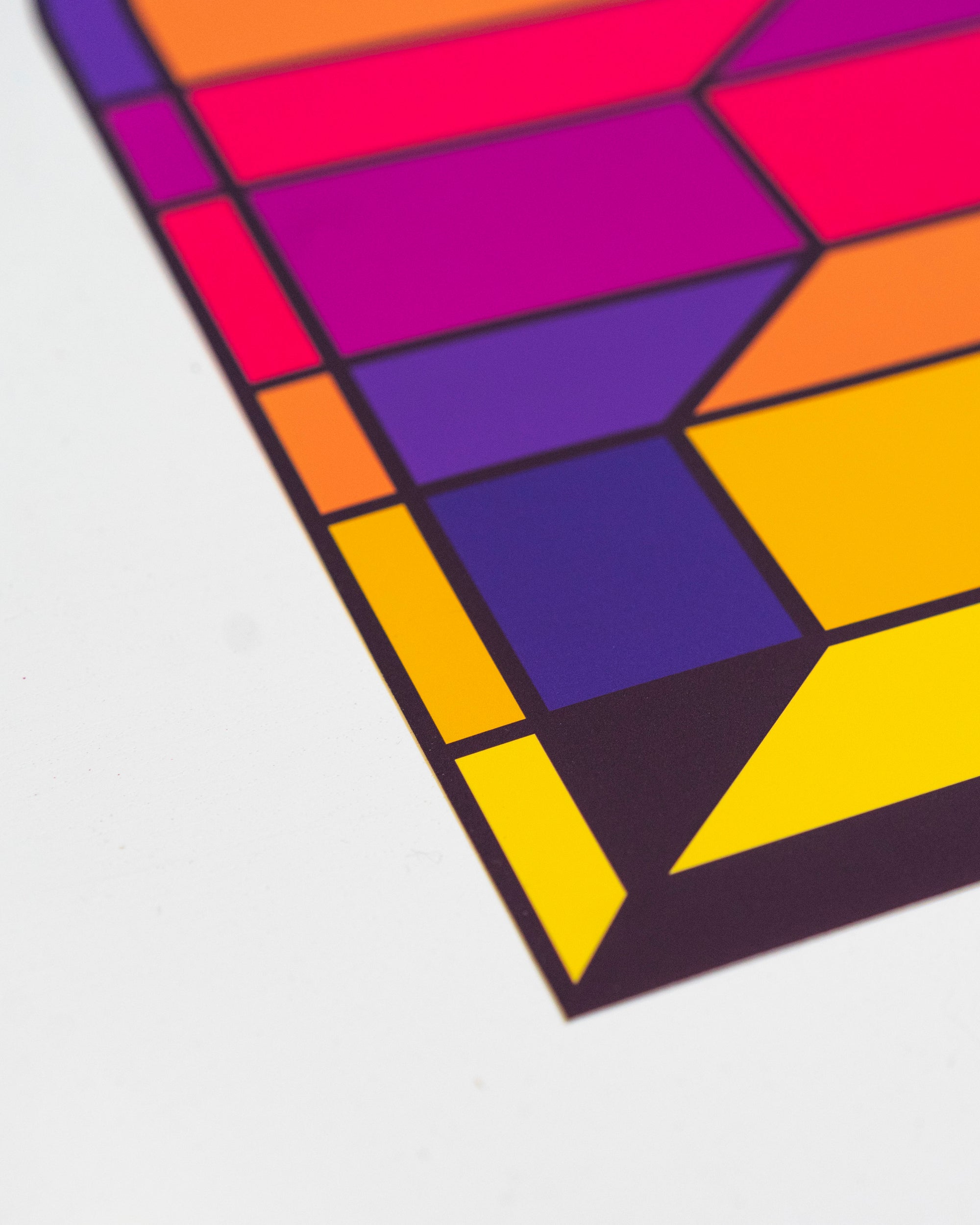 Illuminated I Print